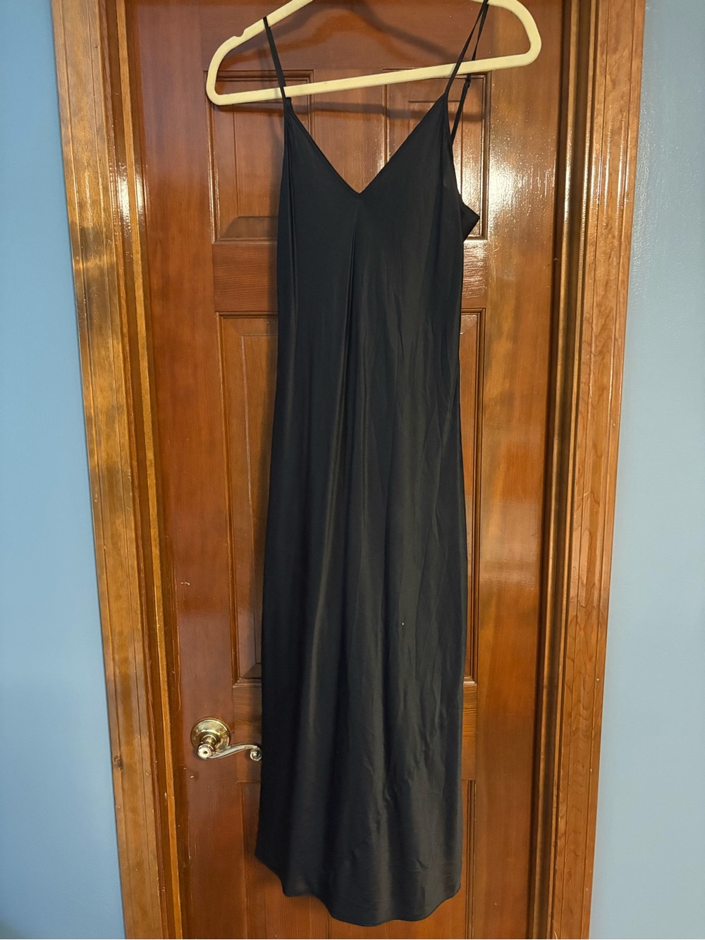 Washable silk MIDI dress